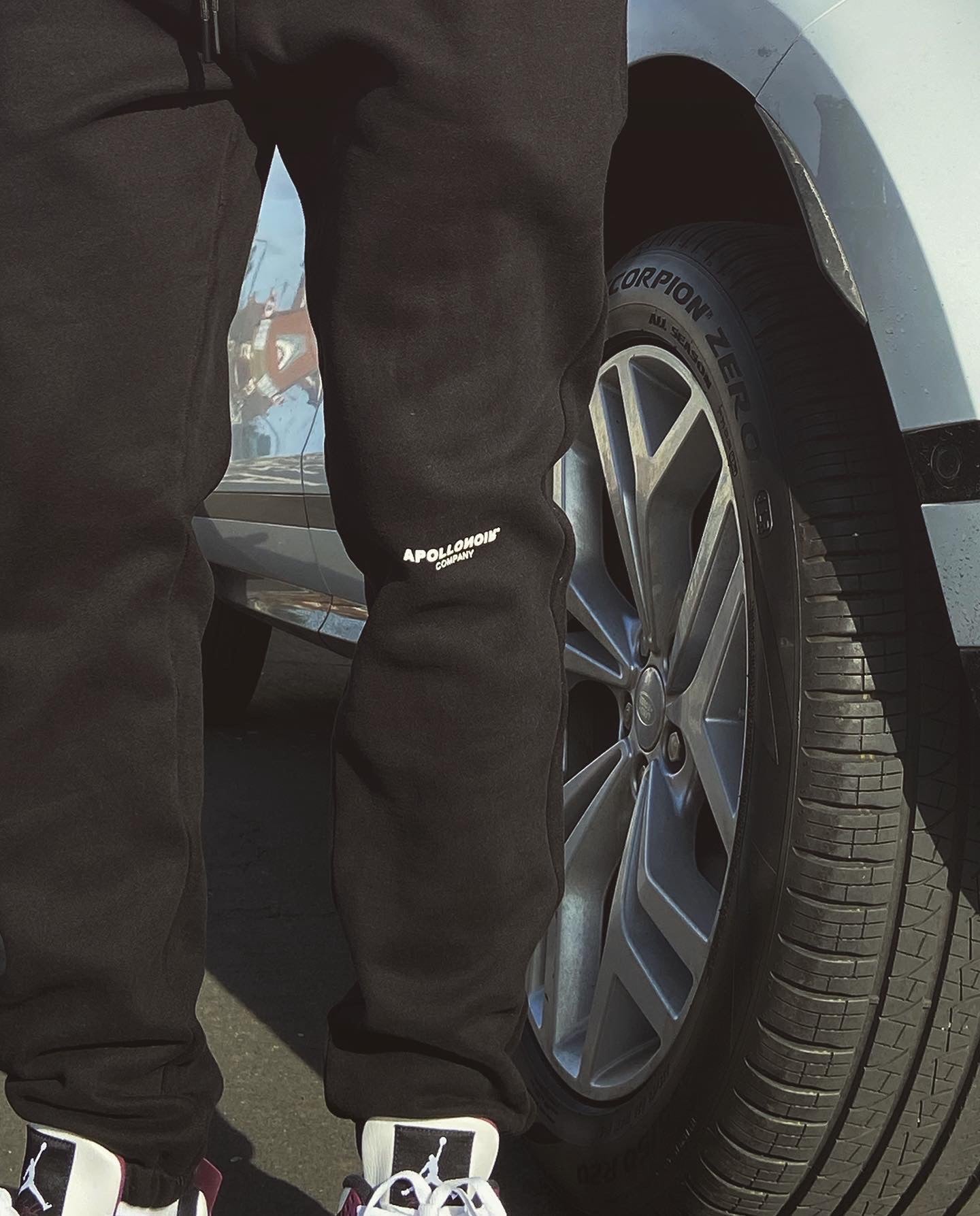 Men's Black Heavyweight Oversized Tracksuit - 420GSM